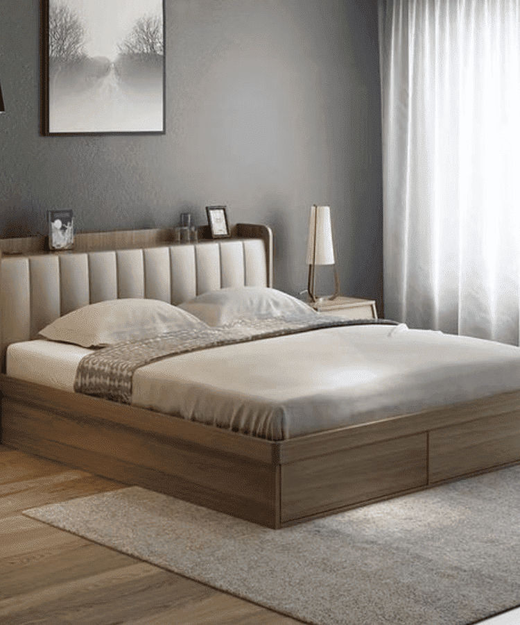 Manufacturer, Exporter, Importer, Supplier, Wholesaler, Retailer, Trader of CS-B12 Double Bed in New Delhi, Delhi, India.